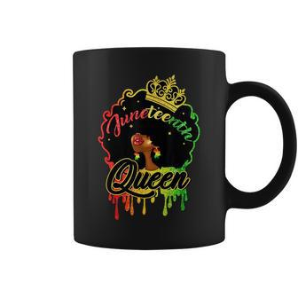 Junenth Women Afro Natural Hair Junenth Queen Coffee Mug | Mazezy DE