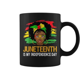 Junenth Women Black Queen African Junenth 2023 Coffee Mug - Thegiftio UK