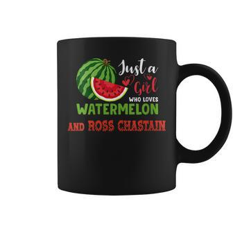Just A Girl Who Loves Watermelon And Ross Chastain Coffee Mug - Monsterry CA