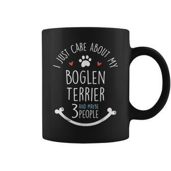 I Just Care About My Boglen Terrier Coffee Mug | Mazezy