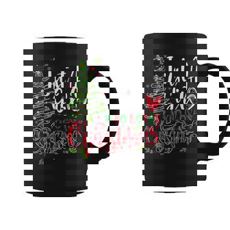 Just A Girl Who Loves Christmas A For Xmas Girls Coffee Mug - Monsterry