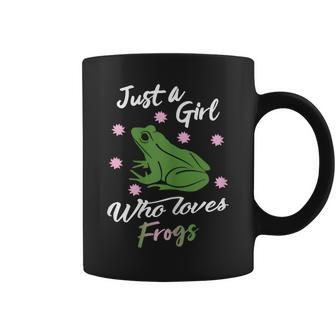 Just A Girl Who Loves Frog For Frog Lover Coffee Mug | Mazezy