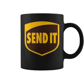 Just Gonna Send It Mail Man Coffee Mug | Mazezy