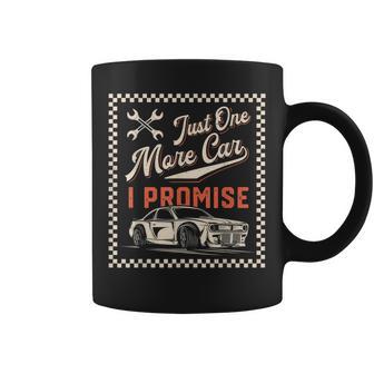 Just One More Car I Promise Funny Auto Mechanic Vintage Gift Coffee Mug - Thegiftio UK