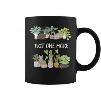 Just One More Plant And Cat - Funny Plant Cat Mom Mama Lover Coffee Mug - Thegiftio UK