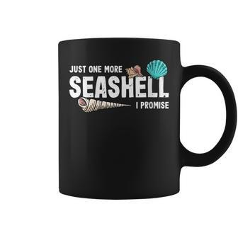 Just One More Seashell I Promise Scuba Diver Diving Snorkel Gift For Womens Gift For Women Coffee Mug - Thegiftio UK