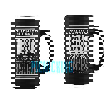 I Just Want To Leave And Go Picnicking Coffee Mug | Mazezy