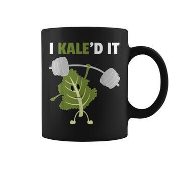 Kaled It Cute Vegetarian Gym Teacher Veggies Vegan Coffee Mug | Mazezy
