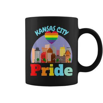 Kansas City Gay Pride Lgbtqia Missouri Kc Mo Lesbian Queer Coffee Mug | Mazezy