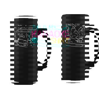 Karaoke Singer 80S Retro This Is My Karaoke Coffee Mug - Thegiftio
