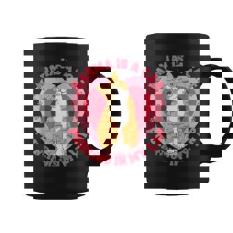Karma Is A Cat Purring In My Lap Heart Love Coffee Mug - Seseable