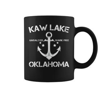 Kaw Lake Oklahoma Fishing Camping Summer Coffee Mug | Mazezy