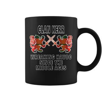 Kerr Scottish Tartan Scotland Family Clan Name Coffee Mug | Mazezy