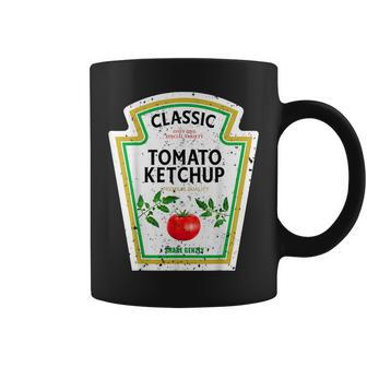 Ketchup Halloween 2023 Costume Matching Couple Mustard Mayo Coffee Mug | Mazezy