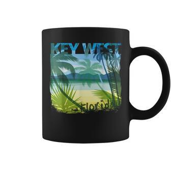 Key West Florida Beach Summer Matching Family Palms Tree Florida Gifts & Merchandise Funny Gifts Coffee Mug | Mazezy