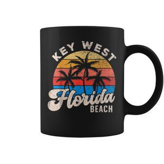Key West Florida Beach Summer Travel Surf Matching Coffee Mug - Seseable