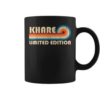 Khare Surname Retro Vintage 80S 90S Birthday Reunion Coffee Mug | Mazezy