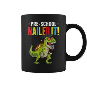 Kid T Rex Preschool Nailed It Pre K Graduation Class Of 2023 Coffee Mug | Mazezy DE