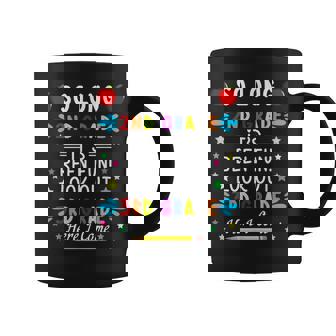 Kids So Long 2Nd Grade Here I Come 3Rd Grade Graduation Coffee Mug | Mazezy