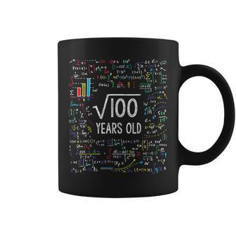 Kids Square Root Of 100 10Th Birthday 10 Year Old Gifts Math Math Funny Gifts Coffee Mug | Mazezy