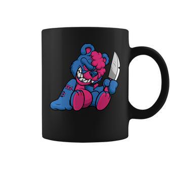 Killer Teddy Bear Lazy Halloween Costume Scary Monster Coffee Mug | Mazezy