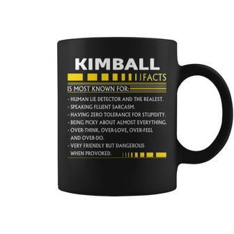 Kimball Name Gift Kimball Facts Coffee Mug - Seseable