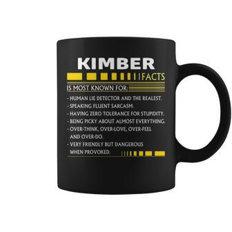Kimber Name Gift Kimber Facts Coffee Mug - Seseable