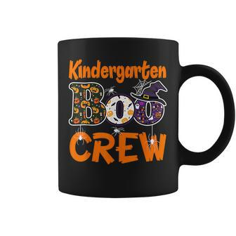 Kindergarten Boo Crew Teacher Student Halloween Costume 2023 Coffee Mug - Monsterry CA