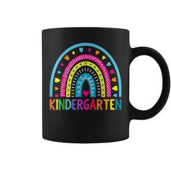 Kindergarten Rainbow Girls Boys Teacher First Day Of School Coffee Mug | Mazezy AU