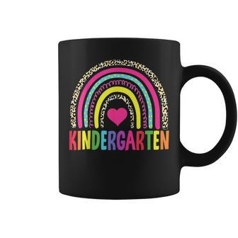 Kindergarten Rainbow Squad Teacher Boys Girls Team Coffee Mug - Monsterry AU