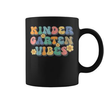 Kindergarten Vibes First Day Back To School Teacher Students Coffee Mug - Monsterry AU