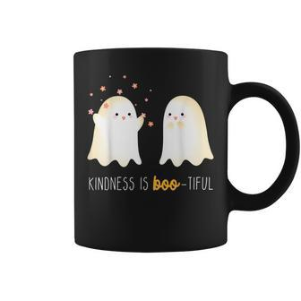 Kindness Is Boo Tiful Teacher Cute Ghost Halloween Coffee Mug - Thegiftio UK