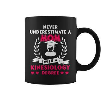 Kinesiology Mum Kinesiologist Mother Never Underestimates Coffee Mug - Monsterry