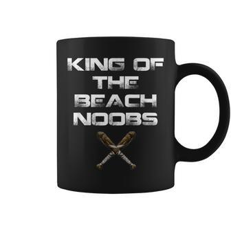 King Of The Beach Noobs Video Game Coffee Mug | Mazezy