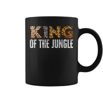 King Of The Jungle Zoo Safari Squad Family Birthday Party Coffee Mug