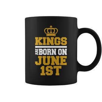Kings Are Born On June 1St Birthday For Men Coffee Mug | Mazezy