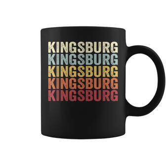 Kingsburg California Kingsburg Ca Retro Vintage Text Coffee Mug | Mazezy