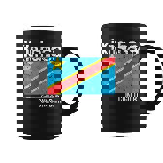 Kinshasa Congo DR Flag Democratic Republic Of The Congo Coffee Mug | Mazezy