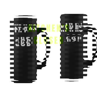 Kitchens Closed Funny Pickleball Coffee Mug | Mazezy