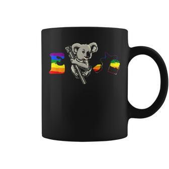 Koala Equality Lgbt Cute Australian Bear Lesbian Gay Pride Coffee Mug | Mazezy