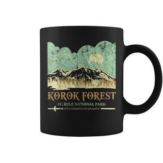 Korok Forest Hyrule National Park Vintage Coffee Mug - Monsterry DE