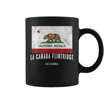 La Cañada Flintridge California City Souvenir Ca Flag Coffee Mug | Mazezy
