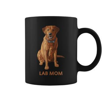 Lab Mom Fox Red Labrador Retriever Dog Lover Coffee Mug | Mazezy