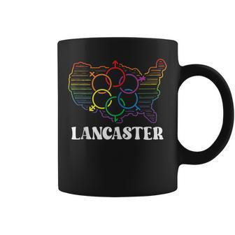 Lancaster Pride Month Pride Flag Lgbt Community Lgbtq Flag Coffee Mug | Mazezy