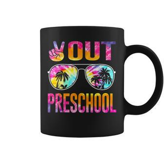 Last Day Of School Peace Out Preschool Teacher Kids Women Coffee Mug - Thegiftio UK