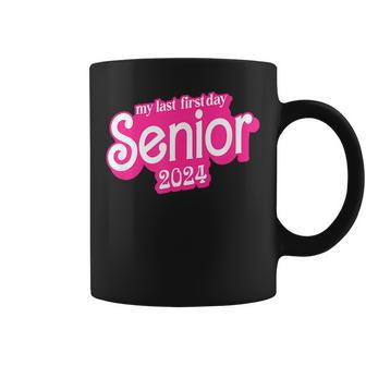 Last First Day Class Of 2024 Funny Seniors 2024 Coffee Mug - Seseable