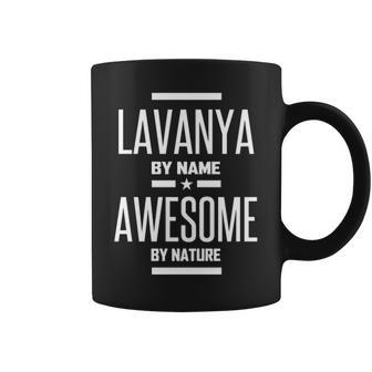 Lavanya Name Gift Lavanya Awesome By Nature Coffee Mug - Seseable