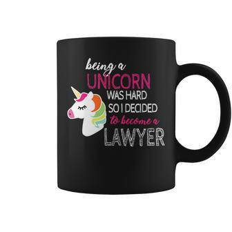 Law Student New Lawyer Unicorn Lover Graduation Attorney Unicorn Funny Gifts Coffee Mug | Mazezy