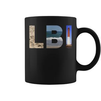 Lbi Long Beach Island Nj Photo Beach Ocean Lighthouse Coffee Mug | Mazezy