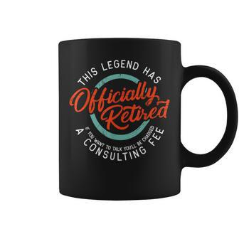 Legend Has Retired Retirement Retired Coffee Mug - Thegiftio UK